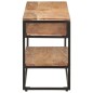 vidaXL Mueble para TV de madera maciza de acacia 130x30x45 cm