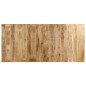 vidaXL Mesa de comedor madera de mango rugosa 220x100x76 cm vidaXL Mesa de comedor madera de mango rugosa 220x100x76 cm