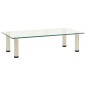 vidaXL Mueble para TV de vidrio templado transparente 60x35x17 cm vidaXL Mueble para TV de vidrio templado transparente 60x35x17 cm