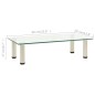 vidaXL Mueble para TV de vidrio templado transparente 60x35x17 cm vidaXL Mueble para TV de vidrio templado transparente 60x35x17 cm