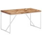 vidaXL Mesa de comedor de madera maciza de mango y acacia 140x70x76 cm vidaXL Mesa de comedor de madera maciza de mango y acacia 140x70x76 cm