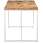 vidaXL Mesa de comedor de madera maciza de mango y acacia 140x70x76 cm vidaXL Mesa de comedor de madera maciza de mango y acacia 140x70x76 cm