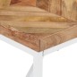 vidaXL Mesa de comedor de madera maciza de mango y acacia 140x70x76 cm vidaXL Mesa de comedor de madera maciza de mango y acacia 140x70x76 cm