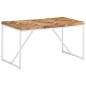 vidaXL Mesa de comedor de madera maciza de mango y acacia 140x70x76 cm vidaXL Mesa de comedor de madera maciza de mango y acacia 140x70x76 cm