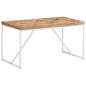 vidaXL Mesa de comedor de madera maciza de mango y acacia 140x70x76 cm vidaXL Mesa de comedor de madera maciza de mango y acacia 140x70x76 cm