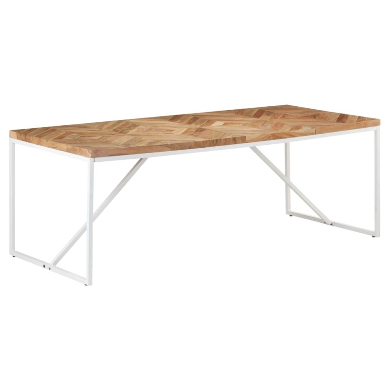 vidaXL Mesa de comedor madera maciza de acacia y mango 200x90x76 cm vidaXL Mesa de comedor madera maciza de acacia y mango 200x90x76 cm