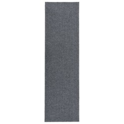 vidaXL Alfombra de pasillo atrapa suciedad 100x400 cm gris