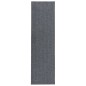 vidaXL Alfombra de pasillo atrapa suciedad 100x400 cm gris