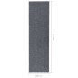 vidaXL Alfombra de pasillo atrapa suciedad 100x400 cm gris