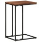 vidaXL Mesa auxiliar de madera maciza de acacia 35x45x65 cm