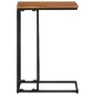vidaXL Mesa auxiliar de madera maciza de acacia 35x45x65 cm