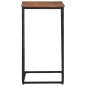 vidaXL Mesa auxiliar de madera maciza de acacia 35x45x65 cm