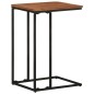 vidaXL Mesa auxiliar de madera maciza de acacia 35x45x65 cm