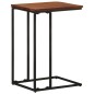 vidaXL Mesa auxiliar de madera maciza de acacia 35x45x65 cm