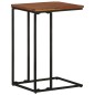 vidaXL Mesa auxiliar de madera maciza de acacia 35x45x65 cm