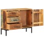 vidaXL Aparador de madera maciza reciclada 88x30x73 cm vidaXL Aparador de madera maciza reciclada 88x30x73 cm