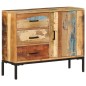 vidaXL Aparador de madera maciza reciclada 88x30x73 cm vidaXL Aparador de madera maciza reciclada 88x30x73 cm