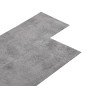 vidaXL Lamas para suelo PVC autoadhesivas 5,21 m² 2 mm marrón cemento vidaXL Lamas para suelo PVC autoadhesivas 5,21 m² 2 mm marrón cemento