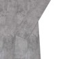 vidaXL Lamas para suelo PVC autoadhesivas 5,21 m² 2 mm marrón cemento vidaXL Lamas para suelo PVC autoadhesivas 5,21 m² 2 mm marrón cemento