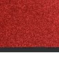 vidaXL Felpudo rojo 80x120 cm vidaXL Felpudo rojo 80x120 cm