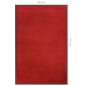 vidaXL Felpudo rojo 80x120 cm vidaXL Felpudo rojo 80x120 cm