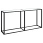 vidaXL Mesa consola vidrio templado transparente 160x35x75,5 cm vidaXL Mesa consola vidrio templado transparente 160x35x75,5 cm