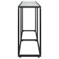 vidaXL Mesa consola vidrio templado transparente 160x35x75,5 cm vidaXL Mesa consola vidrio templado transparente 160x35x75,5 cm