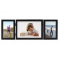 vidaXL Marco de foto collage triple negro 22x15cm+2x(10x15cm) vidaXL Marco de foto collage triple negro 22x15cm+2x(10x15cm)