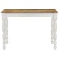 vidaXL Mesa de comedor madera maciza de mango 110x60x76 cm vidaXL Mesa de comedor madera maciza de mango 110x60x76 cm