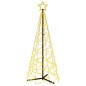 vidaXL Árbol de Navidad cónico 200 LED blanco cálido 70x180 cm vidaXL Árbol de Navidad cónico 200 LED blanco cálido 70x180 cm