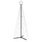vidaXL Árbol de Navidad cónico 200 LED blanco cálido 70x180 cm vidaXL Árbol de Navidad cónico 200 LED blanco cálido 70x180 cm