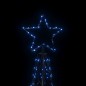 vidaXL Árbol de Navidad cónico 500 LED azul 100x300 cm vidaXL Árbol de Navidad cónico 500 LED azul 100x300 cm