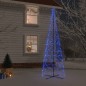 vidaXL Árbol de Navidad cónico 1400 LED azul 160x500 cm vidaXL Árbol de Navidad cónico 1400 LED azul 160x500 cm