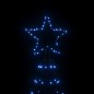 vidaXL Árbol de Navidad cónico 1400 LED azul 160x500 cm vidaXL Árbol de Navidad cónico 1400 LED azul 160x500 cm