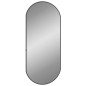 vidaXL Espejo de pared ovalado negro 70x30 cm vidaXL Espejo de pared ovalado negro 70x30 cm