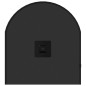 vidaXL Espejo de pared ovalado negro 70x30 cm vidaXL Espejo de pared ovalado negro 70x30 cm