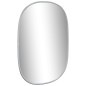vidaXL Espejo de pared plateado 50x35 cm vidaXL Espejo de pared plateado 50x35 cm