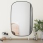 vidaXL Espejo de pared negro 80x50 cm vidaXL Espejo de pared negro 80x50 cm