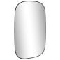 vidaXL Espejo de pared negro 80x50 cm vidaXL Espejo de pared negro 80x50 cm