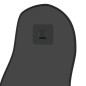 vidaXL Espejo de pared negro 60x25 cm vidaXL Espejo de pared negro 60x25 cm