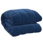 vidaXL Manta con peso tela azul 220x260 cm 15 kg vidaXL Manta con peso tela azul 220x260 cm 15 kg