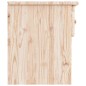 vidaXL Mesita de noche ALTA madera maciza de pino 43x35x40,5 cm vidaXL Mesita de noche ALTA madera maciza de pino 43x35x40,5 cm