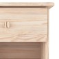vidaXL Mesita de noche ALTA madera maciza de pino 43x35x40,5 cm vidaXL Mesita de noche ALTA madera maciza de pino 43x35x40,5 cm