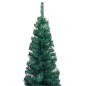 vidaXL Árbol de Navidad preiluminado con luces y bolas verde 180 cm vidaXL Árbol de Navidad preiluminado con luces y bolas verde 180 cm