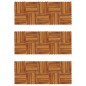vidaXL Baldosas de porche patrón vertical 30 piezas acacia 30x30 cm vidaXL Baldosas de porche patrón vertical 30 piezas acacia 30x30 cm