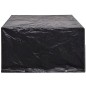 vidaXL Fundas muebles de jardín 2 uds 6 pers 8 ojales ratán 172x113cm vidaXL Fundas muebles de jardín 2 uds 6 pers 8 ojales ratán 172x113cm