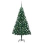 vidaXL Árbol de Navidad preiluminado con luces y bolas verde 180 cm vidaXL Árbol de Navidad preiluminado con luces y bolas verde 180 cm