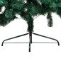 vidaXL Medio árbol de Navidad con luces y bolas verde 210 cm vidaXL Medio árbol de Navidad con luces y bolas verde 210 cm