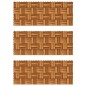 vidaXL Baldosas de porche 30x30 cm acacia 30 piezas