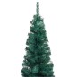 vidaXL Árbol de Navidad preiluminado con luces y bolas verde 210 cm vidaXL Árbol de Navidad preiluminado con luces y bolas verde 210 cm